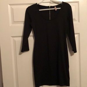 Black Body Con Dress